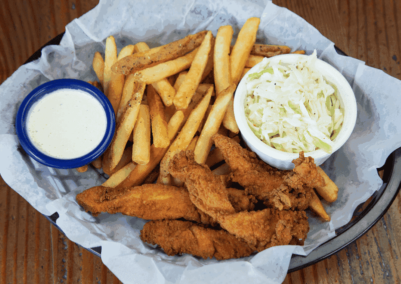 Fries, Slaw, Hush Puppies And More Let You Build Your Own Plate