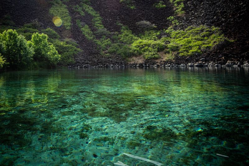 11 Idaho Places That Look Completely Different From The Rest Of The State - Decor Hint Blue Heart Springs - Near Hagerman And Buhl