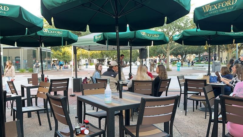 A Patio Built For People Watching