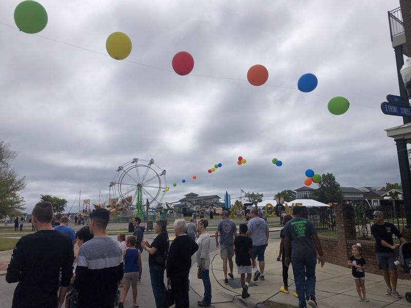 Amusement Rides Bring A Full Carnival Feel To The Waterfront