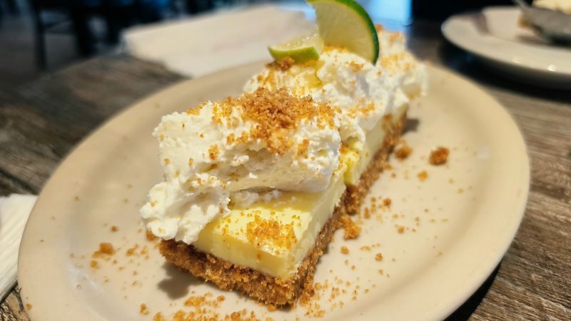 Key Lime Pie and Creme Brulee in a Pineapple