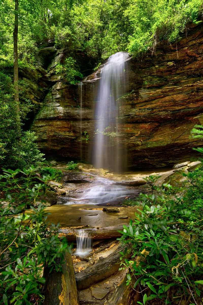 Moore Cove Falls, Pisgah National Forest