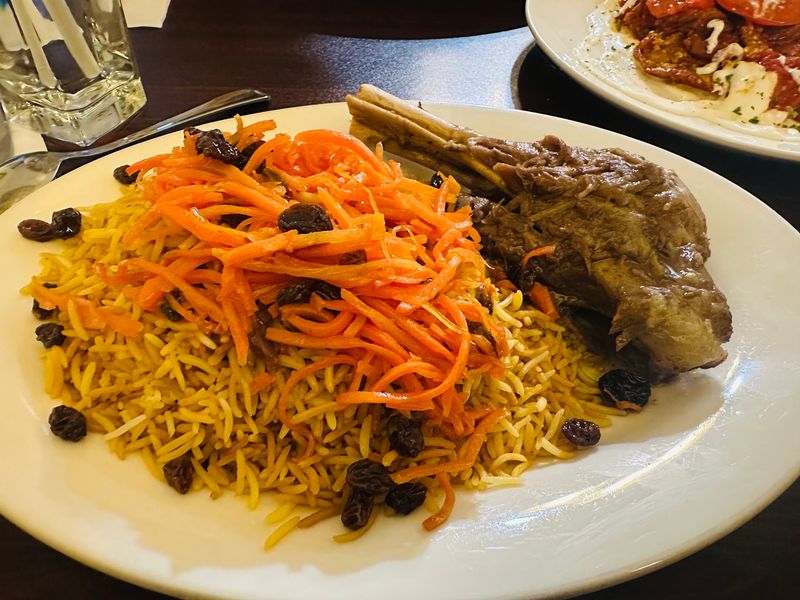 Rice, Lamb, And A Sweet Surprise