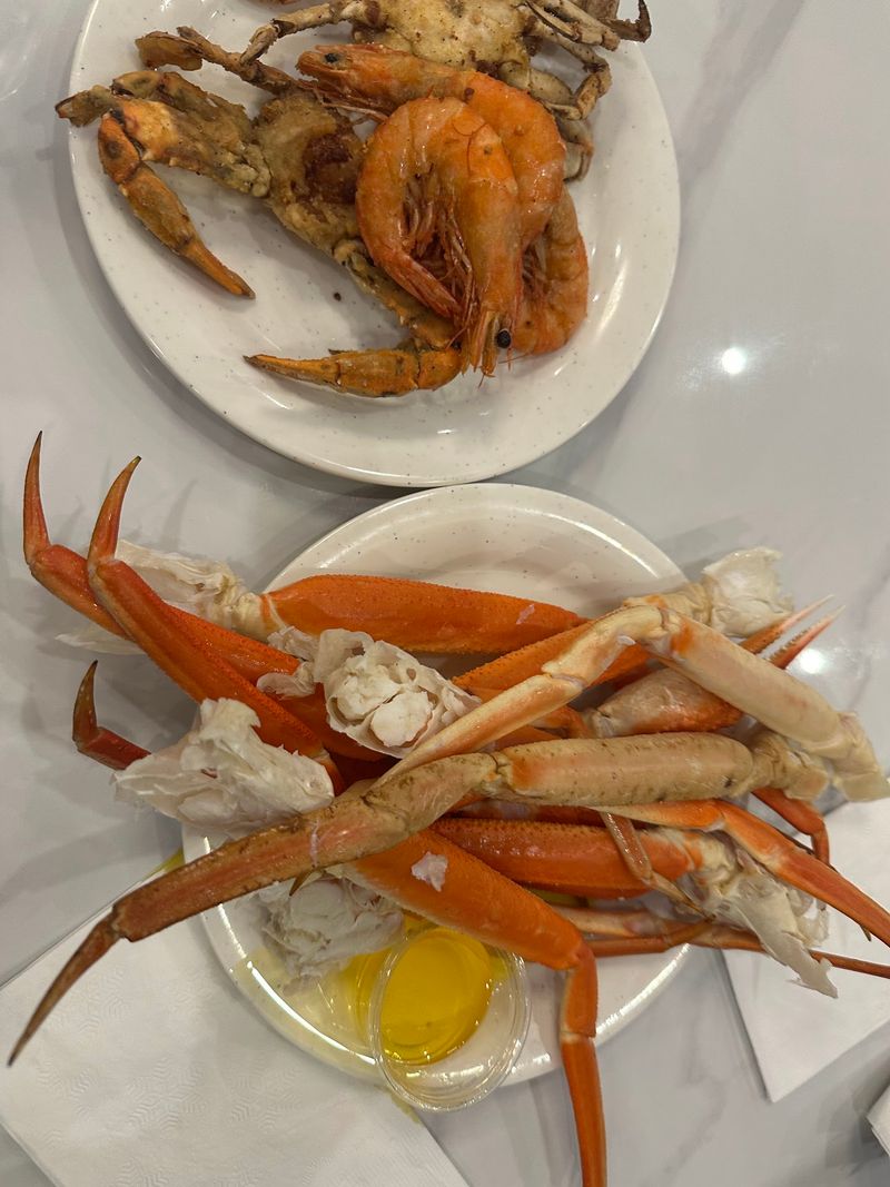 Seafood Takes Up Plenty Of Buffet Space