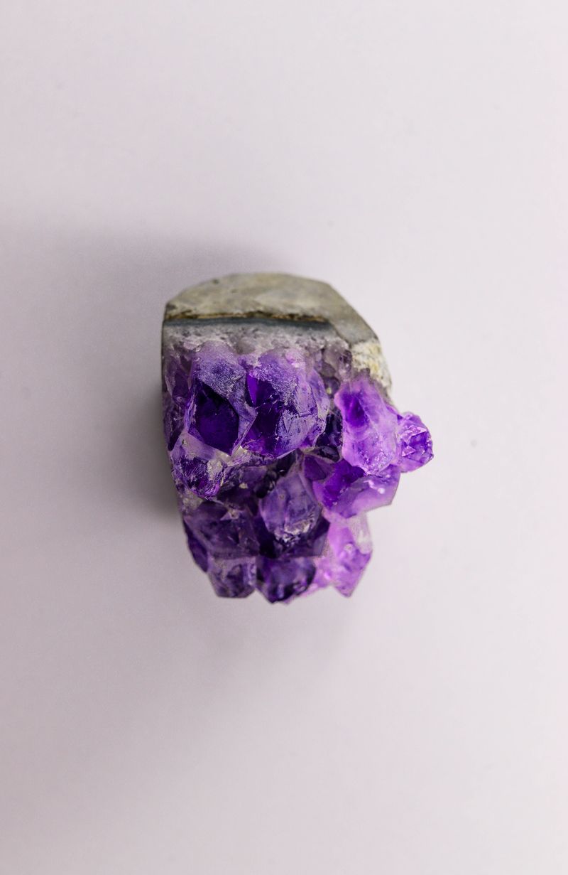 Purple Quartz Gives The Area Its Most Eye-Catching Mineral