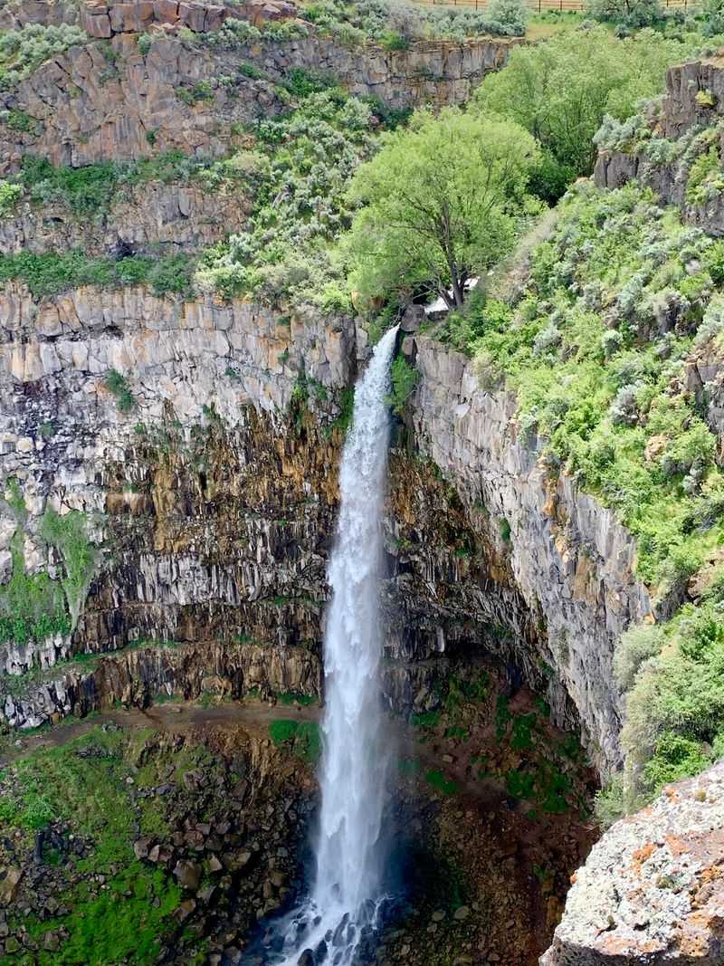 Water Spilling From The Rim