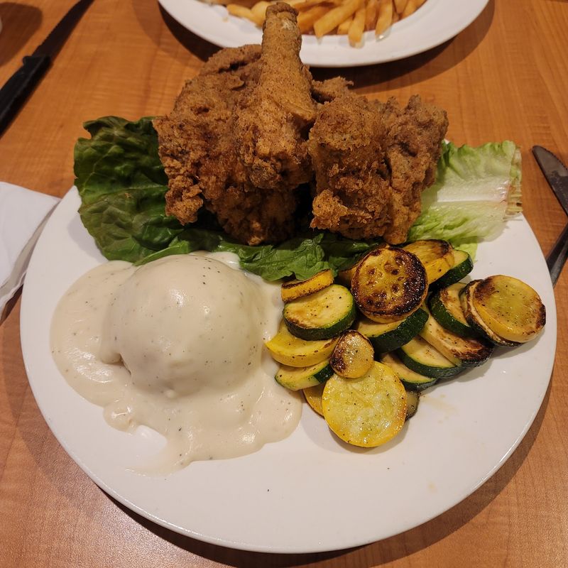California Has A Restaurant Inside An Iconic Red Barn Where Homestyle Favorites Fill The Menu - Decor Hint Country Fried Steak And Eggs Done The Old Way