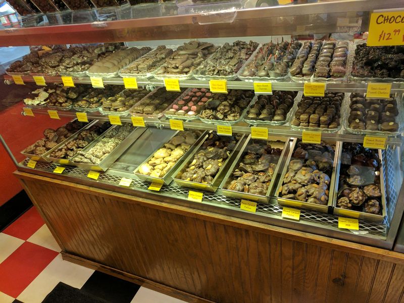 Fudge Cut Fresh From the Slab
