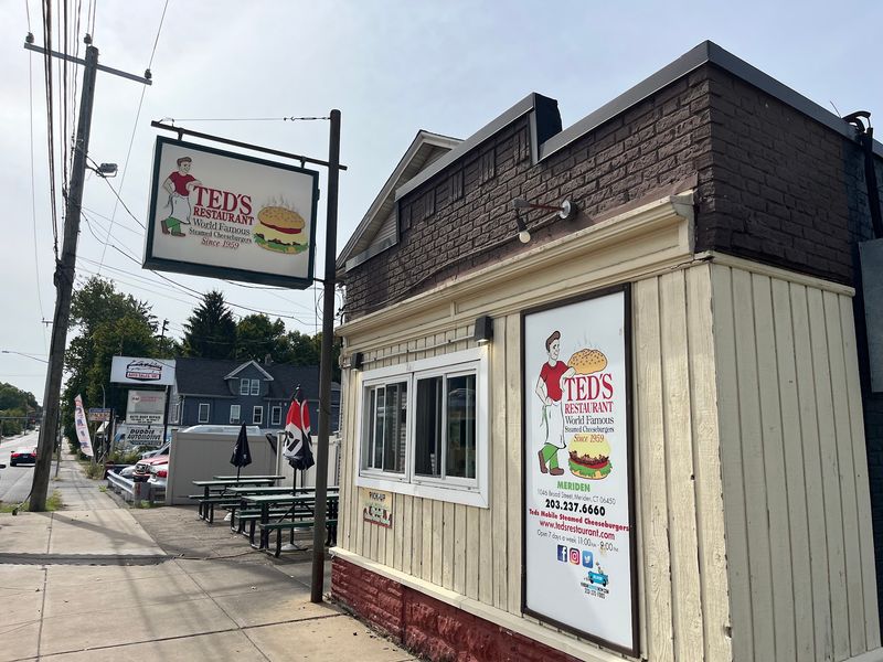 This 67-Year-Old Connecticut Burger Spot Was Just Named Home To The Best Cheeseburger In The State - Decor Hint Its Unassuming Meriden Location Keeps Things Old-School