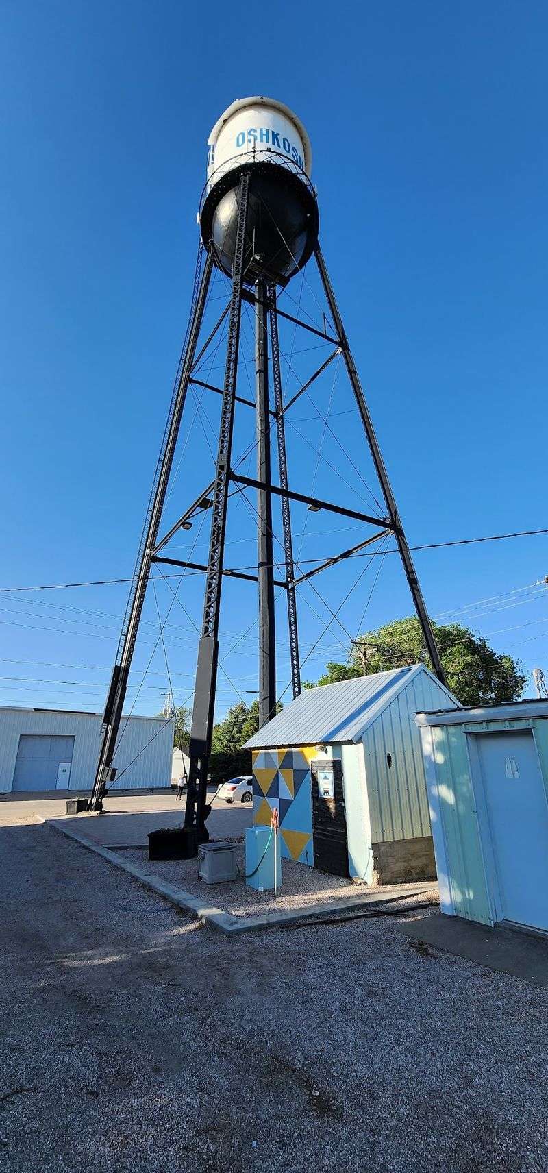 A Steel Landmark Above Garden County