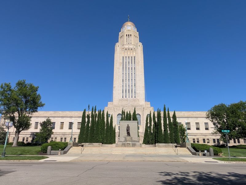 A Limestone Tower on the Nebraska Prairie