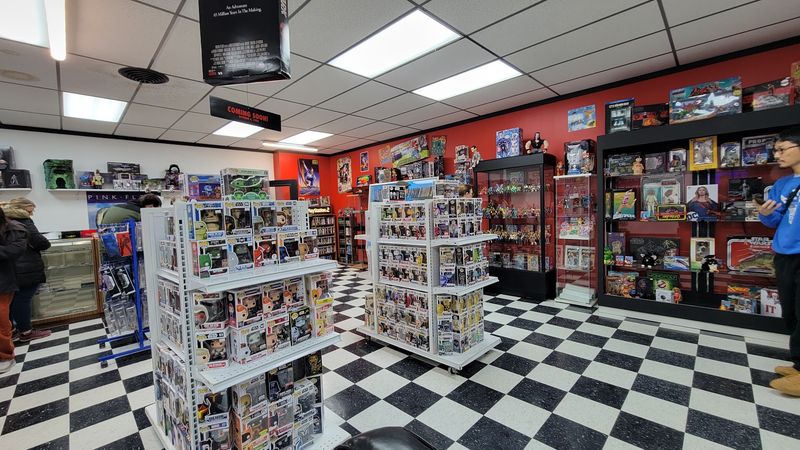 This 2,400-Square-Foot Connecticut Store Is Packed With Vintage Toys And Childhood Memories - Decor Hint Shelves Mix Different Decades Under One Roof