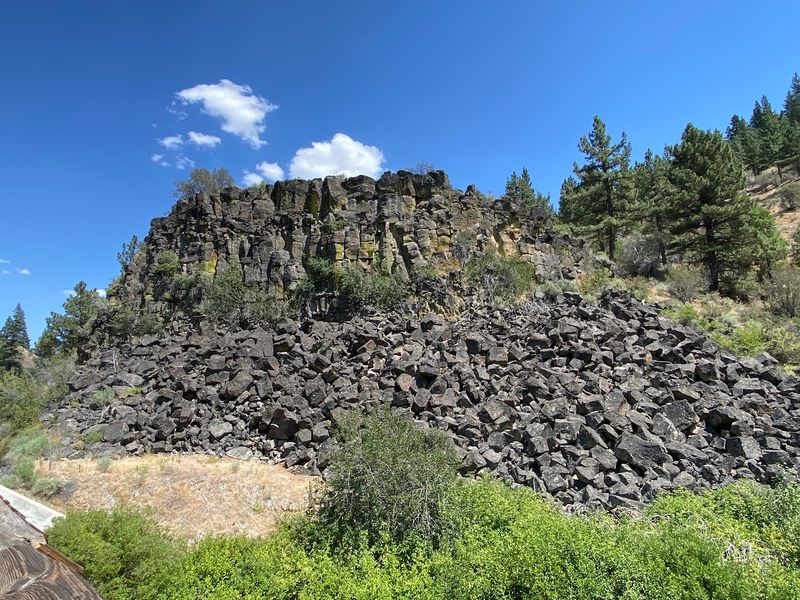 Rocky Canyon Walls Create Some Of The Most Scenic Sections