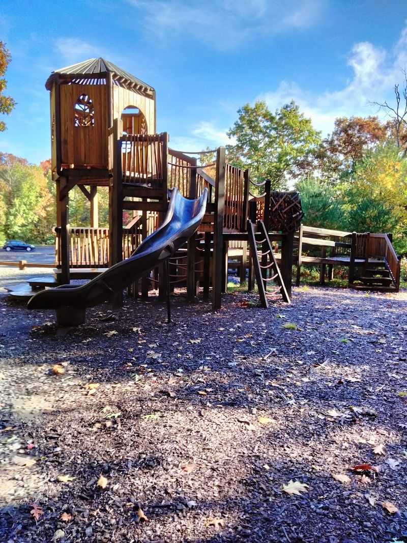 Playground Energy Gives Way To Miles Of Quiet Trail