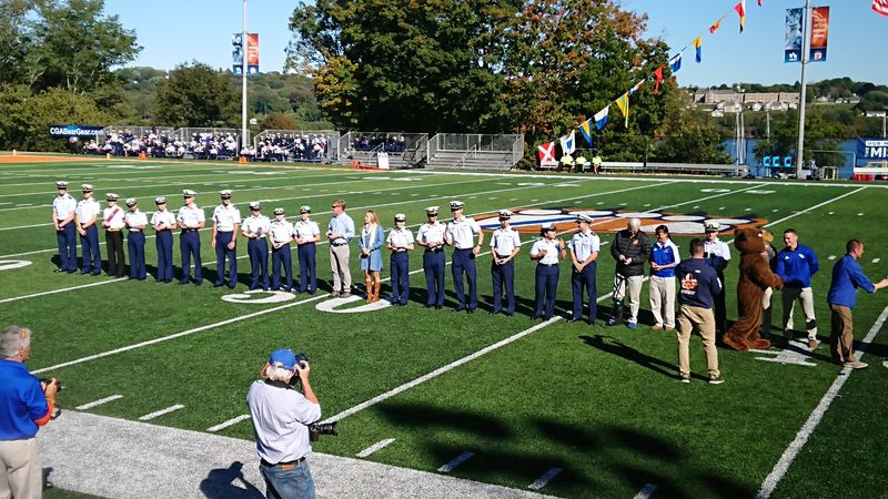 Military Tradition Shapes Life Across This Waterfront Campus