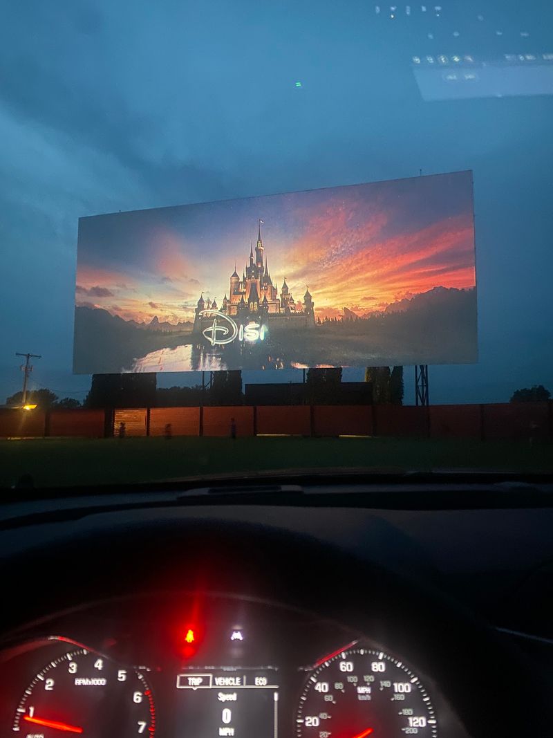 A Screen Tower The Size Of A Building