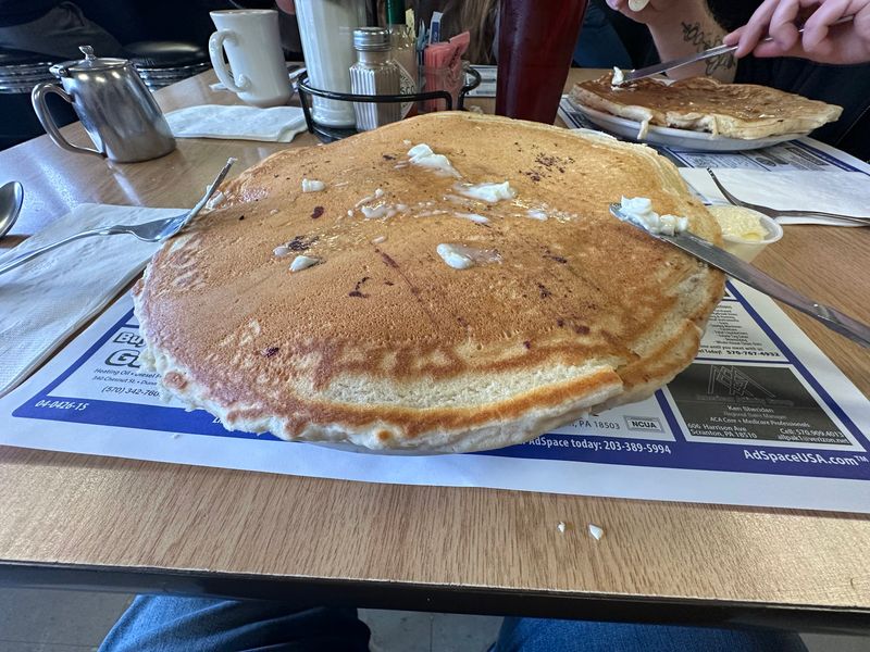 Small Counter, Huge Pancakes at Sharon's Place