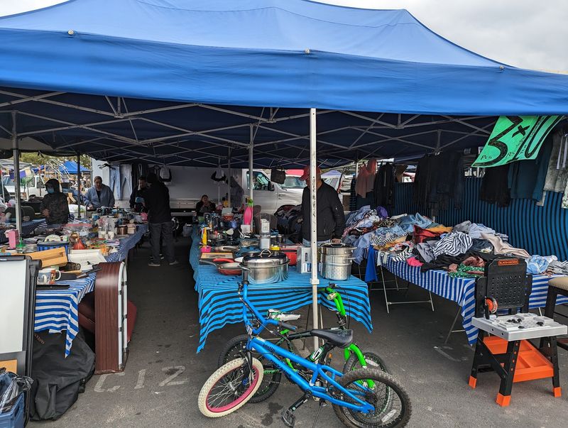 New Merchandise Sits Right Beside Secondhand Finds