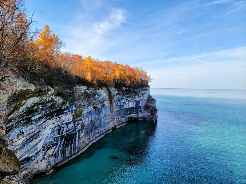 You Won’t Believe These 10 Incredible Natural Wonders Are Hiding In Michigan - Decor Hint Pictured Rocks National Lakeshore, Munising