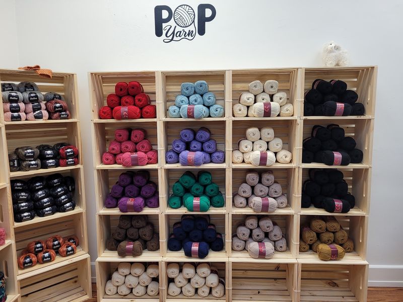 Pop Yarn Inside Tampa's Ybor Kress Building