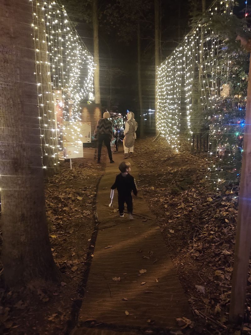 This North Carolina Halloween Festival Only Appears For 10 Nights, And The Whole Trail Comes Alive After Dark - Decor Hint Nervous Little Ghouls Can See The Trail Before The Actors Come Out