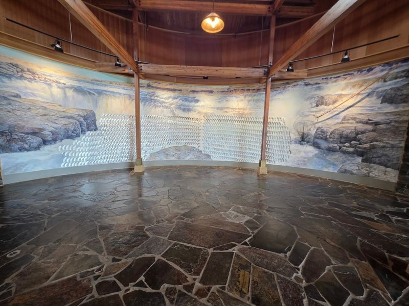 Stone, Timber And Mountain Views