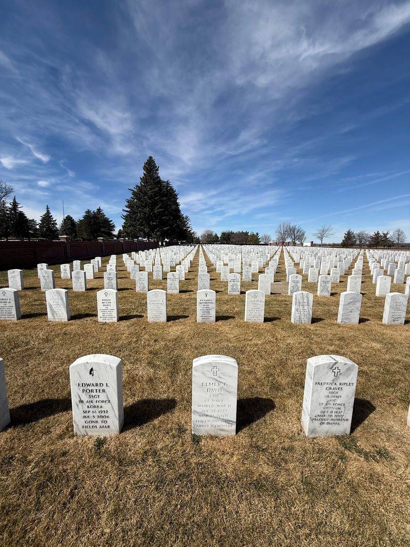 Fort McPherson National Cemetery In Maxwell
