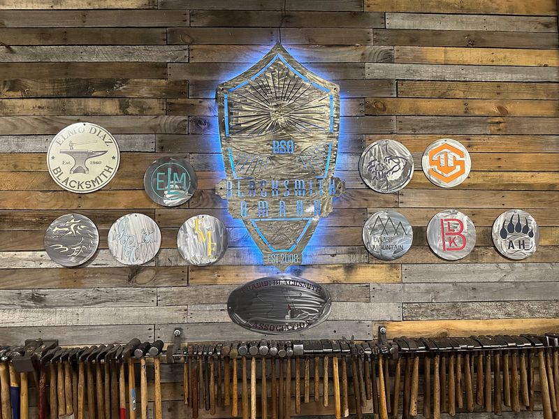 This Nebraska Blacksmith Shop Lets Total Beginners Hammer Out Their Own Knife From A Railroad Tie - Decor Hint The Kind of Nebraska Afternoon That Sticks