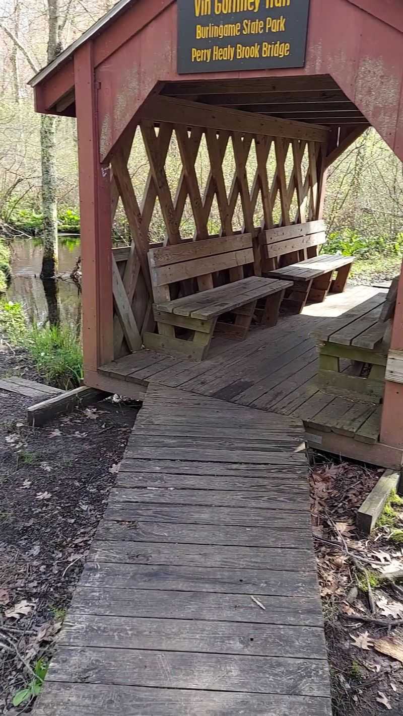 Vin Gormley Trail At Burlingame State Park, Charlestown