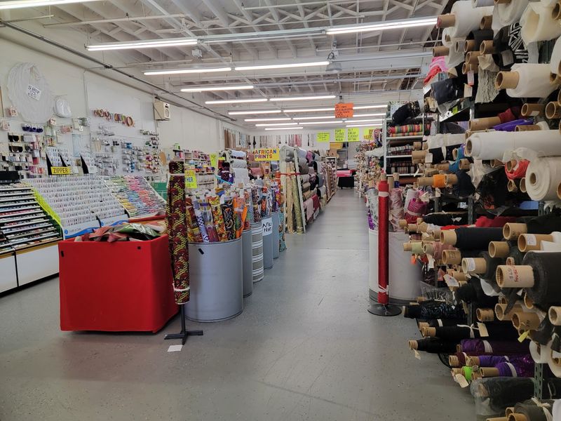 Discount Fabrics, San Francisco And Berkeley