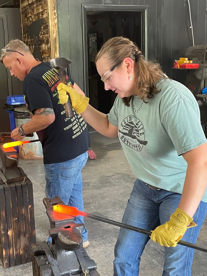 Small Class Sizes Mean You Get Plenty Of Hands-On Help At The Forge