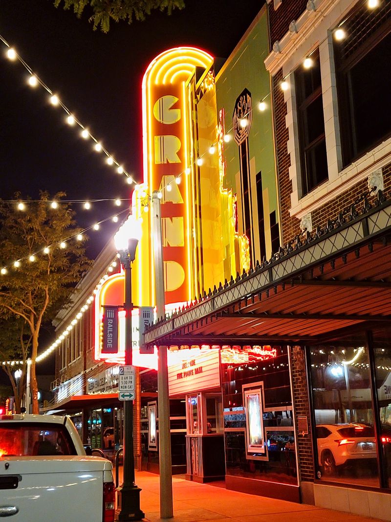 The Old Single-Screen Theater In Nebraska That's Still Selling Tickets After Nearly A Century - Decor Hint Neon Lights and an Outdoor Ticket Booth
