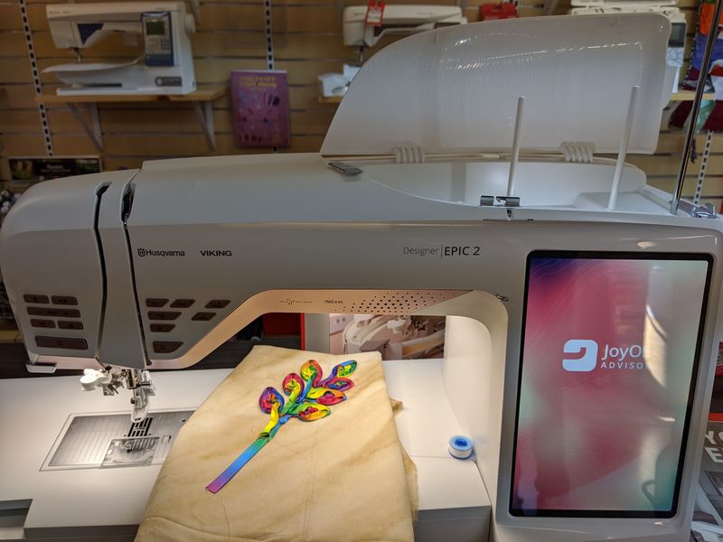 Embroidery Hoops and Serger Seams