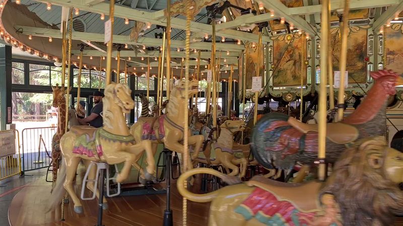 Take A Spin On The Antique Merry-Go-Round