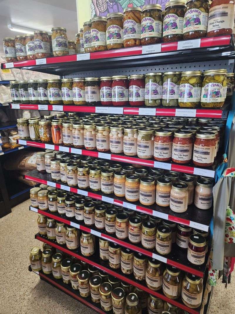 More Than The Usual Country-Store Shelves
