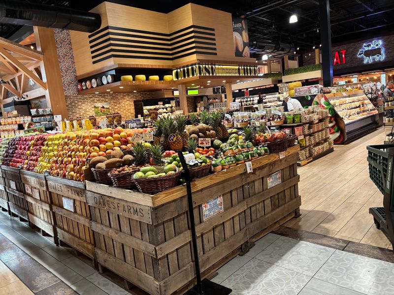 Produce Piled Like a Roadside Stand