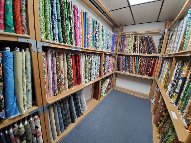 This San Diego, California Fabric Store Is Packed With More Than 16,000 Bolts Of Colorful Fabric - Decor Hint Color Matching Is Where The Store Really Shines