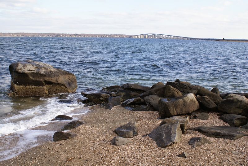 Rome Point Trail At John H. Chafee Nature Preserve, North Kingstown