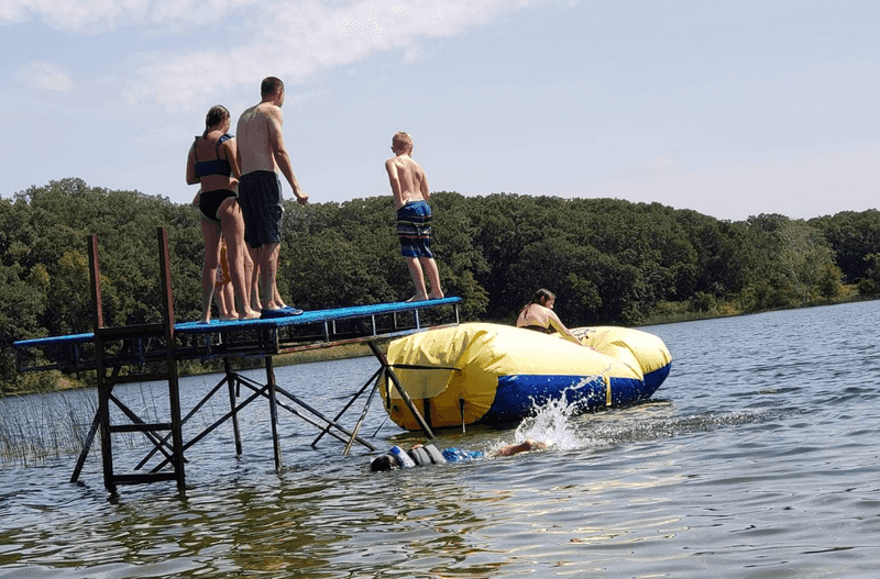 Private Lake, Sandy Beach Fun