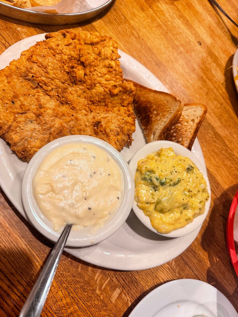 The Chicken Fried Steak That Hogs The Plate