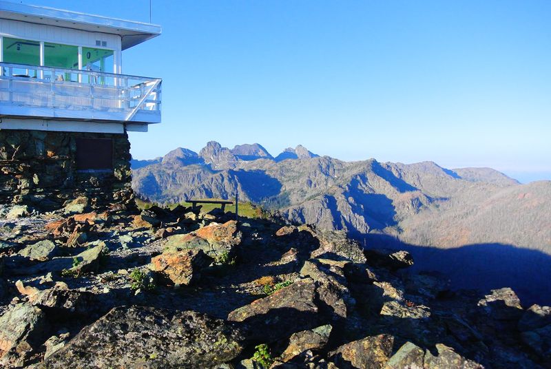 A Lookout Above the Salmon River Country