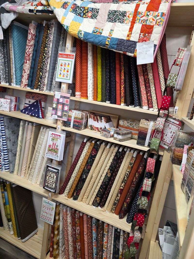 8 Idaho Quilt Shops Where Bolts Of Fabric Line Every Wall - Decor Hint Granny's Fabric House In Rexburg