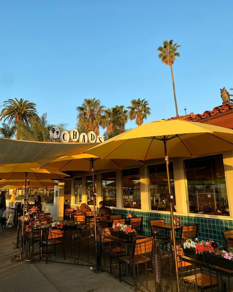 10 California's Central Coast Cafés Where Breakfast Comes With An Ocean View - Decor Hint Chad’s Cafe, Santa Barbara
