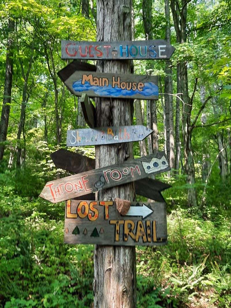 Trails, Labyrinth, And Lagoon