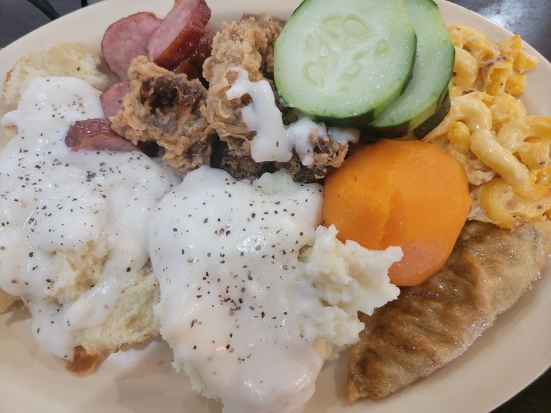 The Rest Of The Buffet Shines Too