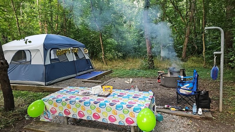 Powhatan State Park Canoe-In/Hike-In Campground, Powhatan