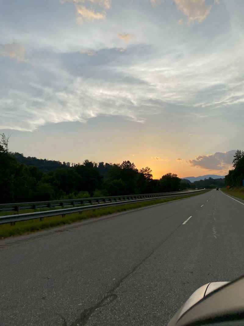Follow The Road Toward Bryson City As The Scenery Changes Again
