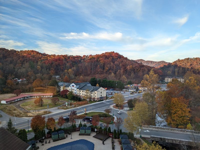 Pair Leaf Peeping With A Stop Inside Great Smoky Mountains National Park