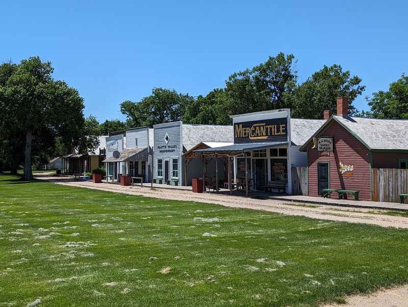 A Prairie Town Beside Highway 34