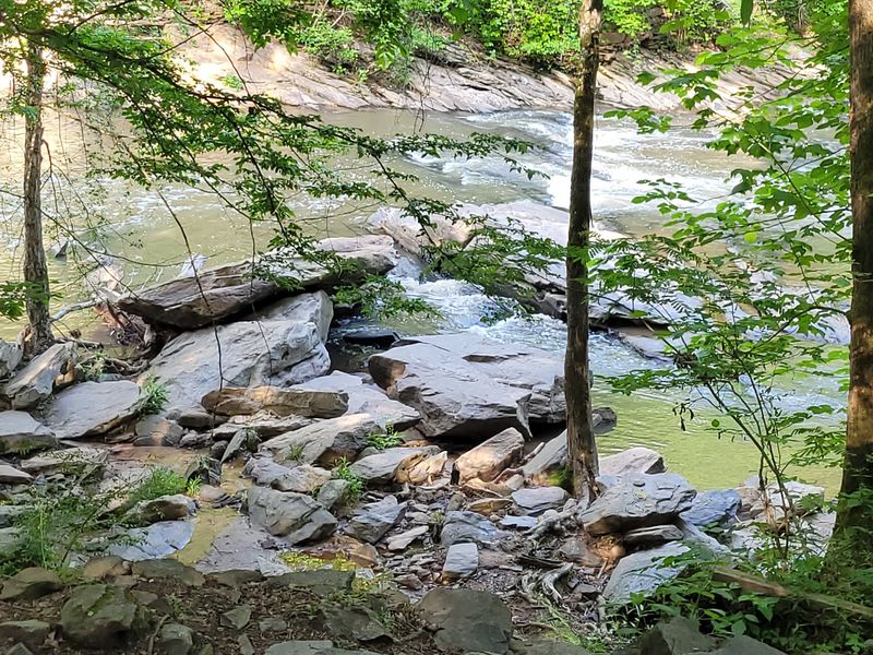 These Strange Forgotten Ruins In Georgia Are One Of The Biggest Hidden Secrets In The South - Decor Hint Cascades Tumbling Over Angular Boulders